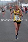 Senior womens 4 stage relay, 2021 Northern 6 and 4 Stage and Young Athletes Road Relays, Redcar. Photo: David T. Hewitson/Sports for All Pics
